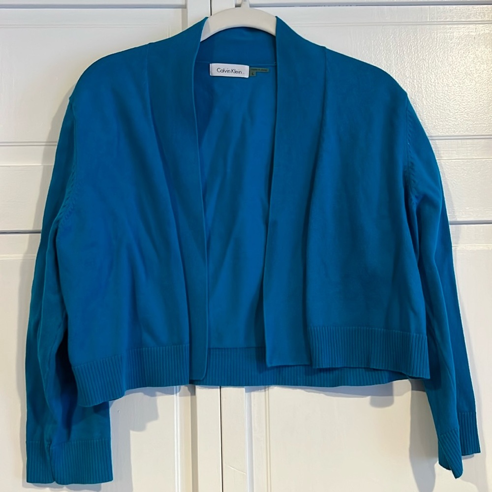 Calvin Klein Cropped Cardigan